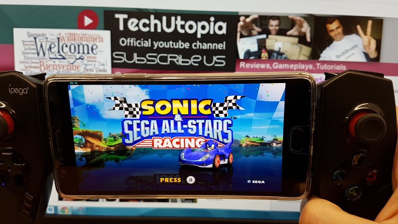 sonic and sega all stars racing download for android